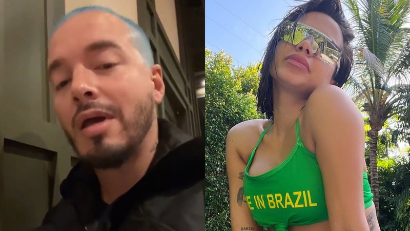 J Balvin não poupou nos elogios para falar de Anitta - Reprodução/Instagram