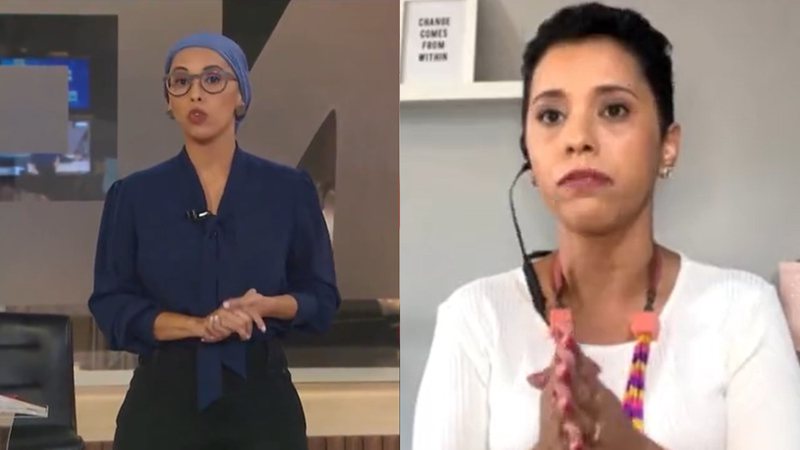 Lilian Ribeiro contou como foi a reação de seus colegas de trabalho ao revelar diagnóstico de câncer - Reprodução/Globo