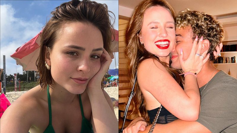 De biquíni, Larissa Manoela dá close em seios fartos e atiça namorado: "Te beijar" - Reprodução/Instagram