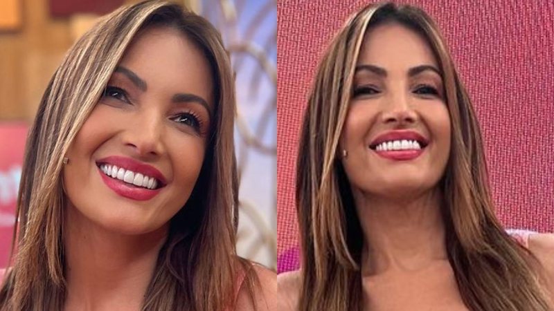 Aos 46 anos, Patrícia Poeta surge em look justinho no 'Encontro' e impressiona fãs com corpão: "Sexy" - Reprodução/ Rede Globo