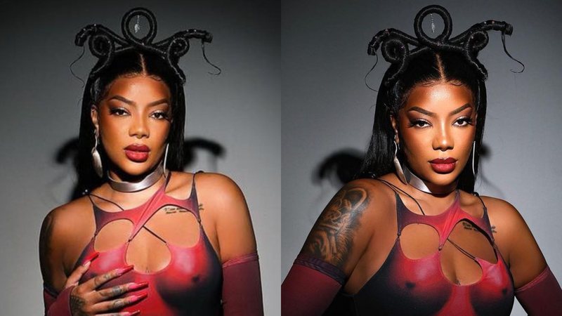 Ludmilla elege look extravagante coladinho para evento e impressiona: "Ela é o poder" - Reprodução/Instagram