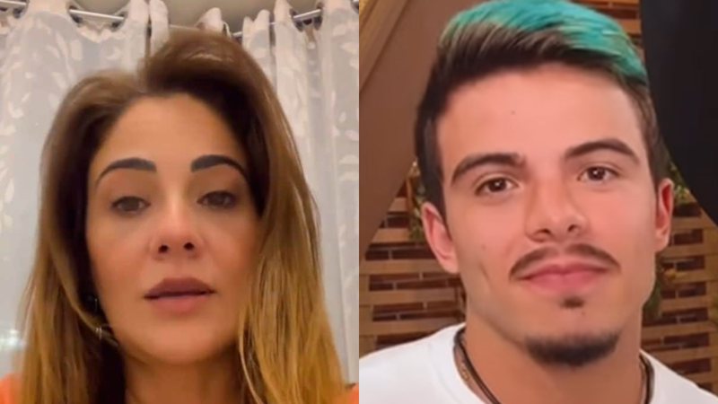 Luciana Santos comemorou a eliminação do filho, Thomaz Costa, de A Fazenda 14 - Reprodução/Instagram