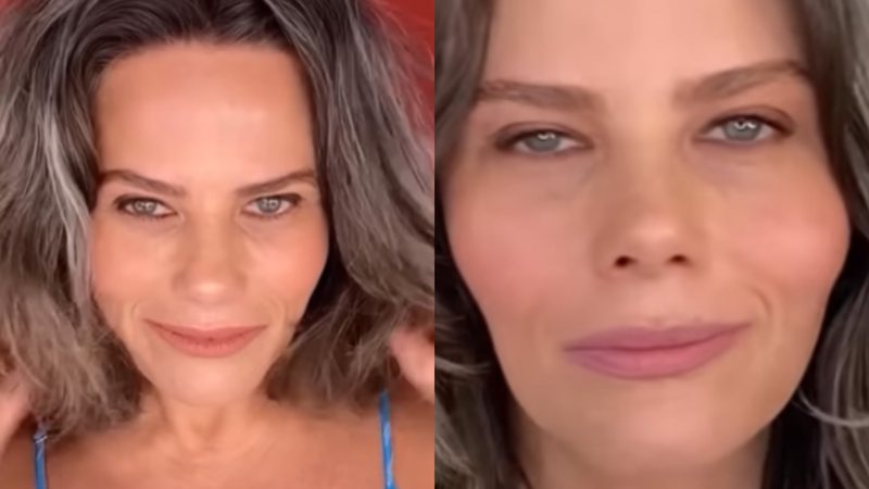 Maria Cândida passa por transformação no visual e mostra antes e depois - Reprodução/Instagram