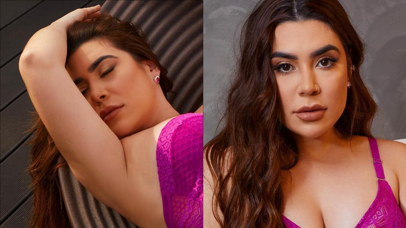 Só de lingerie, Naiara Azevedo ostenta seios fartos em pose indiscreta: "Sexy" - Reprodução/Instagram