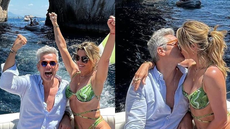 Otaviano Costa celebra 16 anos de união com Flávia Alessandra: “Que sorte” - Instagram