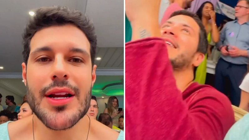 O ex-BBB Rodrigo Mussi mostra Arthur Aguiar 'burlando' regras e descobrindo sexo do bebê da Viih Tube; veja - Reprodução/Instagram