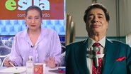 Sonia Abrão não curtiu a série do Star+ sobre a vida de Silvio Santos - Reprodução/RedeTV!/Star+