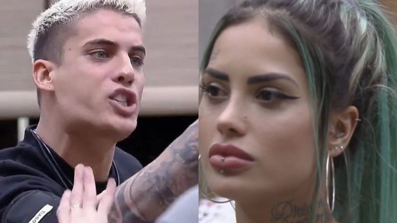 A Fazenda: Tiago se descontrola após ser acusado de agressão por Tati: "Maluca" - Reprodução/ Record TV