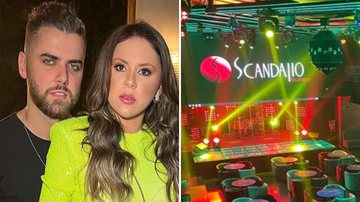 O sertanejo Zé Neto 'fica na coleira' da esposa, Natália Toscano, durante show em puteiro de luxo; veja - Reprodução/Instagram/LeoDias