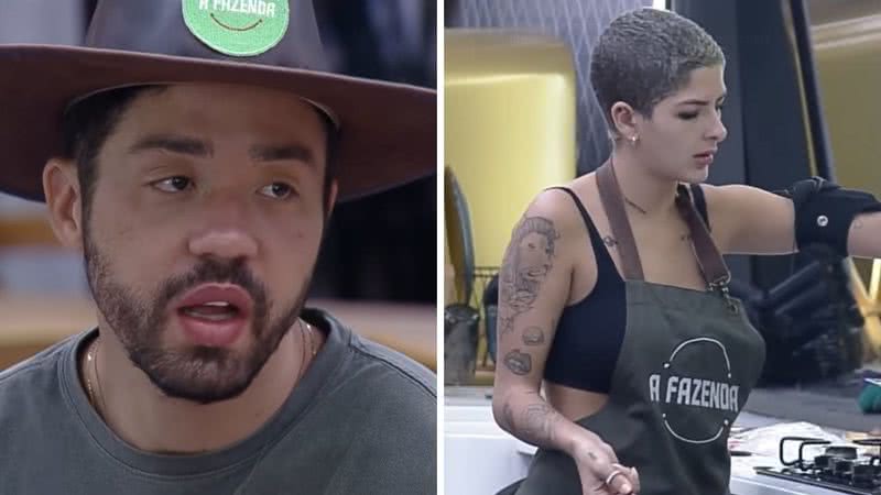 A Fazenda 13: Lary Bottino joga a real para Rico e critica suas atitudes após barraco: "Isso é muito feio" - Reprodução/RecordTV