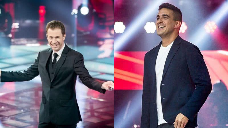 André Marques agradece Tiago Leifert após substituir apresentador no ‘The Voice Brasil’ - Instagram