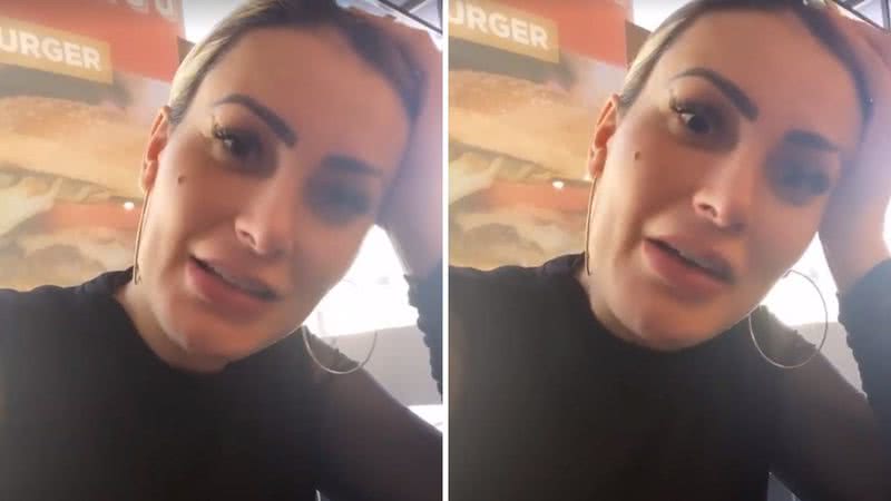 Aos cinco meses, Andressa Urach relata insatisfação com o corpo durante a gravidez: "Não estou me sentindo bonita" - Reprodução/Instagram