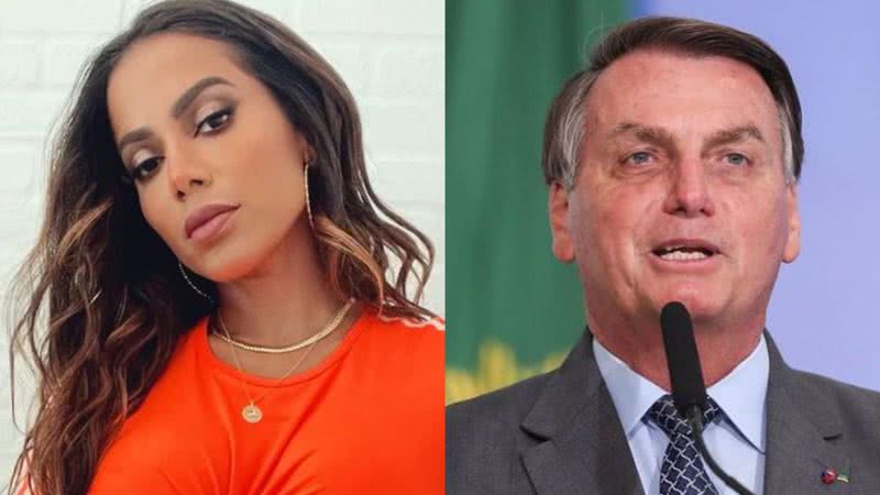 Anitta rebate alfinetada de presidente Bolsonaro e movimenta web - Reprodução / Instagram