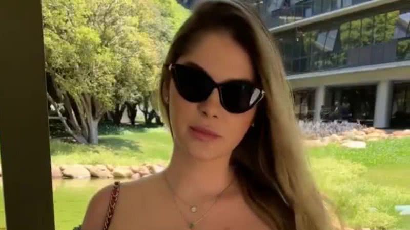 Bárbara Evans é chamada de fresca por falar das dificuldades da gravidez e rebate: "Não irei romantizar" - Reprodução/Instagram