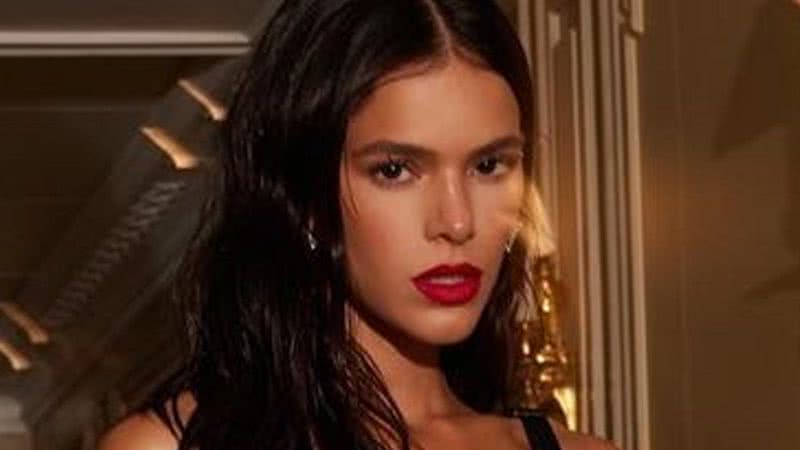 Bruna Marquezine posa com vestido transparente em Paris - Reprodução/Instagram/João Viegas