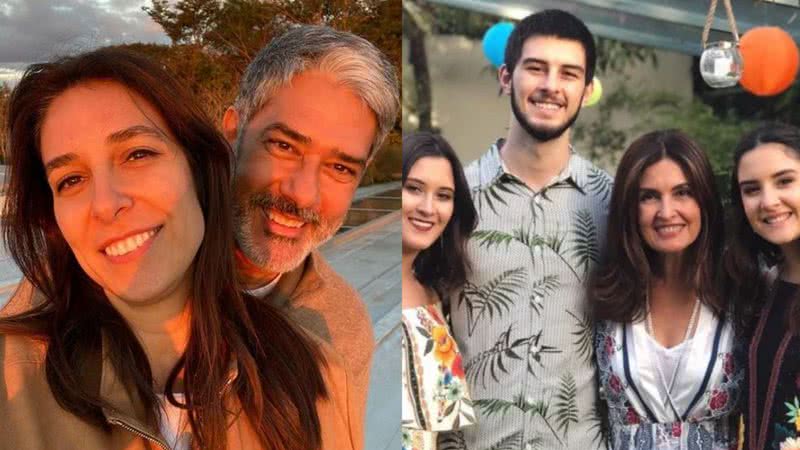 Esposa de William Bonner faz surpresa carinhosa no aniversário dos enteados - Reprodução / Instagram