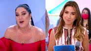 Helen Ganzarolli faz piada com Silvio Santos e Patrícia Abravanel reage - Reprodução / SBT