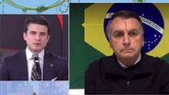 Jair Bolsonaro abandona entrevista em meio a barraco na Jovem Pan News - Reprodução/Jovem Pan News