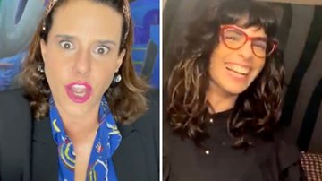 Narcisa Tamborindeguy pede Rivotril em live com Maria Ribeiro: "Eu amo, cadê minhas gotinhas?" - Reprodução/Instagram