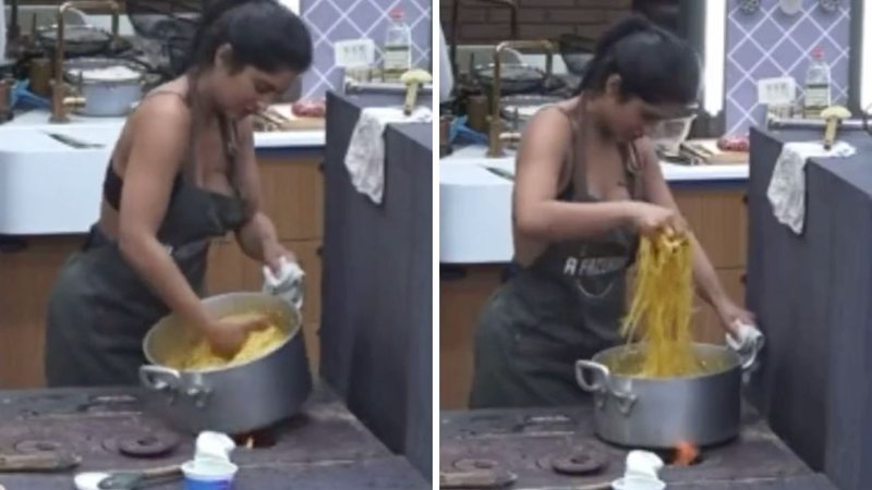 A Fazenda 13: Mileide Mihaile vira chacota ao temperar macarrão com as mãos: "Nunca vi" - Reprodução/Instagram