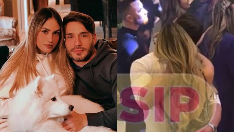 Reataram? Após término, ex-BBB Sarah Andrade e Lucas Viana são flagrados aos beijos em festa de Flay - Reprodução/Instagram