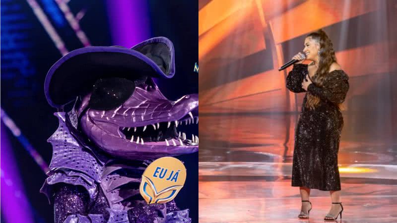 The Masked Singer Brasil: Simone dá palpite inusitado no Jacaré e deixa fãs confusos - Reprodução/Globo