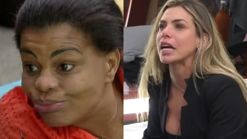 Tati Quebra-Barraco quebra o barraco com Erika Schneider em 'A Fazenda 13' - Reprodução/RecordTV