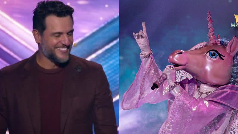 The Masked Singer Brasil: Rodrigo Lombardi bate martelo e define quem é Unicórnio - Reprodução/Globo