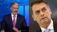William Bonner desmente comentário de presidente Bolsonaro - Reprodução / TV Globo