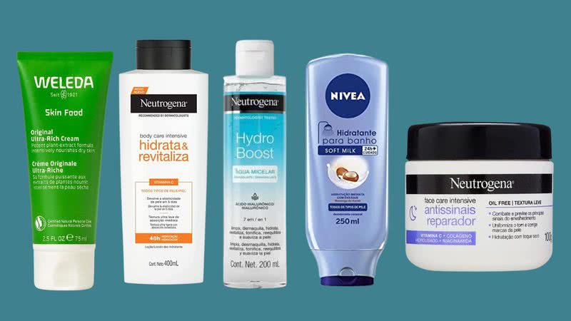 Hidratante, protetor labial, água micelar e outros produtos que vão te proteger no outono - Divulgação: Amazon