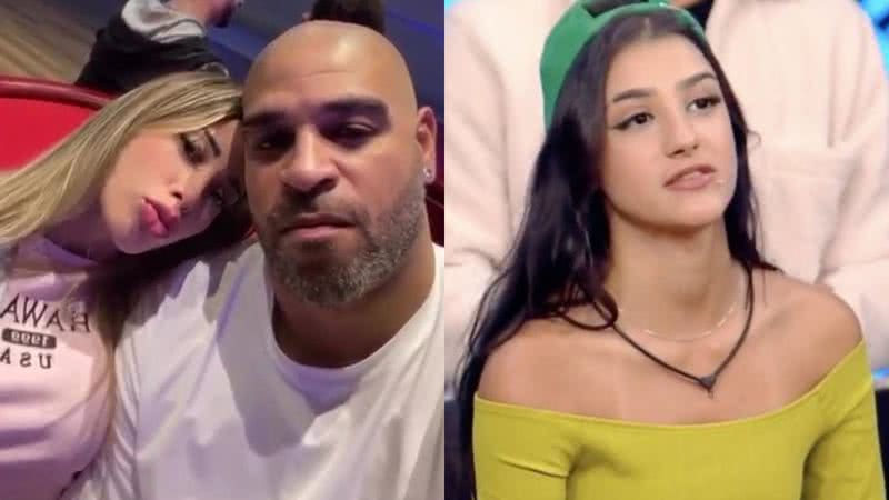 Adriano Imperador dispensa neta da Gretchen e volta com a ex-namorada: "Minha danada" - Reprodução/Instagram