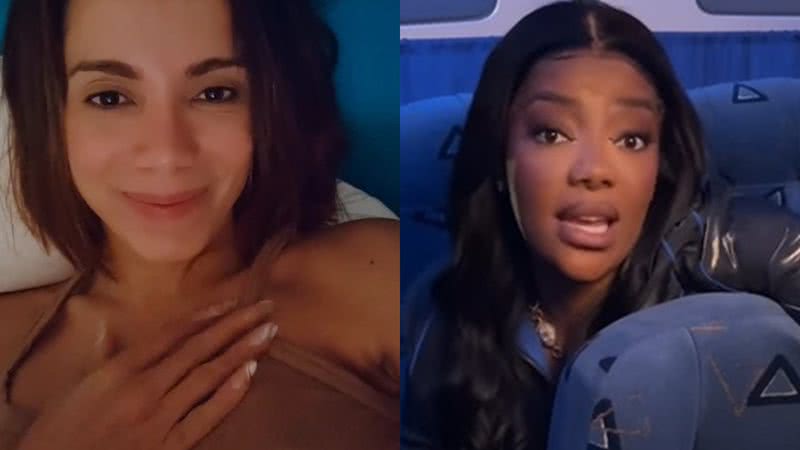 Anitta se defendeu nas redes sociais após uma suposta indireta que teria enviado à Ludmilla nas redes sociais - Reprodução/Instagram