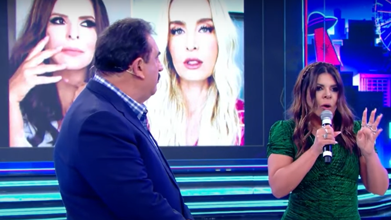 Mara Maravilha fala sobre briga com Angélica: "Teria feito macumba para prejudicar a carreira!" - Reprodução/ SBT