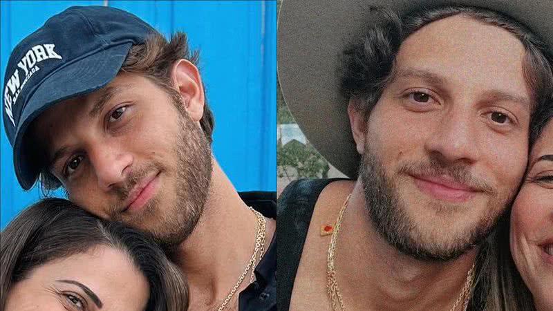 Chay Suede posa com mãe em clique raro e jovialidade surpreende: "Parecem irmãos" - Reprodução/Instagram