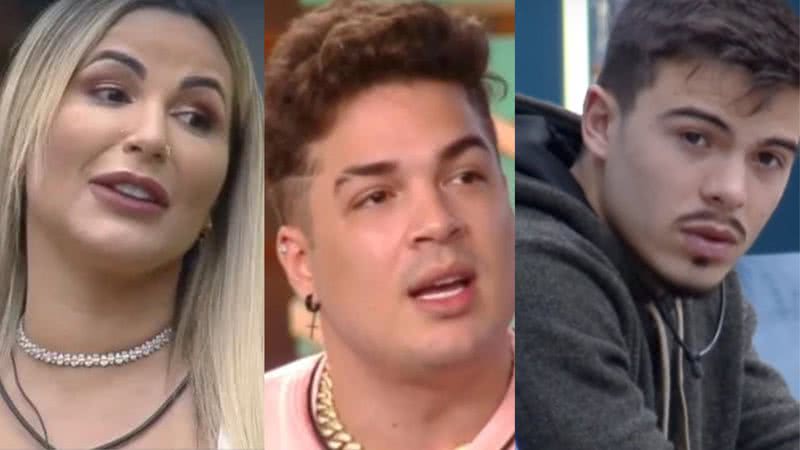 A Fazenda: Deolane e Lucas detonam Thomaz por ficar com Tati: "Que crente" - Reprodução/ Record TV