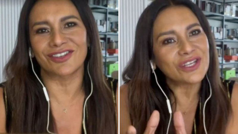 Gente? Dira Paes quebra o protocolo e reclama ao vivo no Encontro: "Não tem sido fácil" - Reprodução/ Instagram