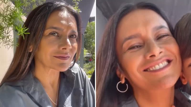 Em clima de despedida, a atriz Dira Paes publica vídeo e flagra filhos de Juma e Irma nos bastidores da novela das 9 confira - Reprodução/Instagram