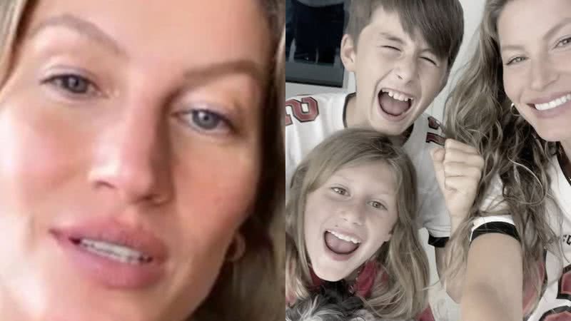 Gisele Bündchen se desespera e foge de furação com a família às pressas - Reprodução/Instagram