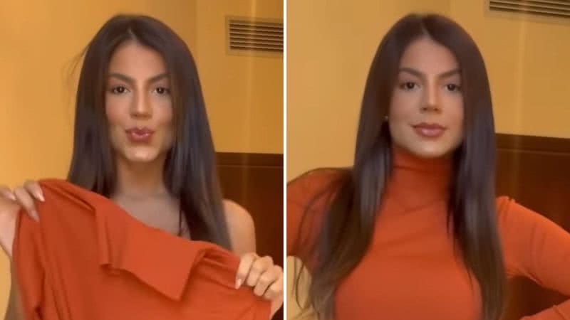 A ex-BBB Hariany Almeida posa com vestido coladinho e abusa de recorte estratégico; confira - Reprodução/Instagram