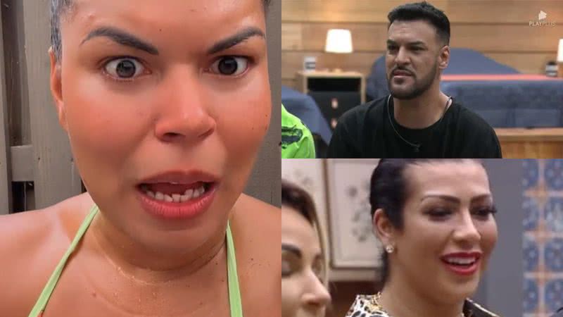 Dayane Cristina detonou Mc Créu e saiu em defesa de Moranguinho nas redes sociais - Reprodução/Instagram/RecordTV