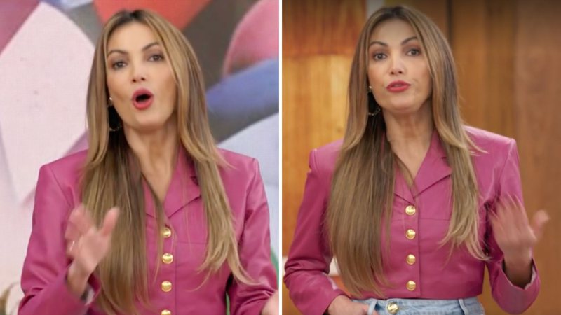 Patrícia Poeta assusta telespectadores ao revelar drama: "Aconteceu comigo" - Reprodução/ TV Globo