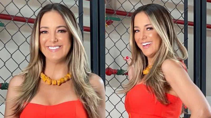 Ticiane Pinheiro encanta com look elegante e mostra cinturinha fina: "Perfeita" - Reprodução/Instagram