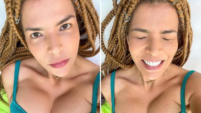 Em forma! Vanessa da Mata dá close no decote do biquíni aos 46 anos: "Que mulher" - Reprodução/Instagram