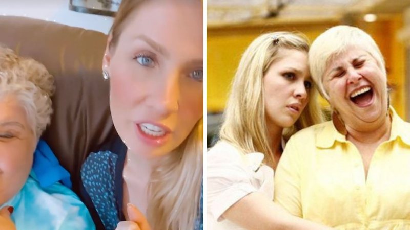 Lembra delas? Ex-BBBs Ana Carolina e Vovó Naná se reencontram: "Médico não me deixava vir" - Reprodução/Instagram