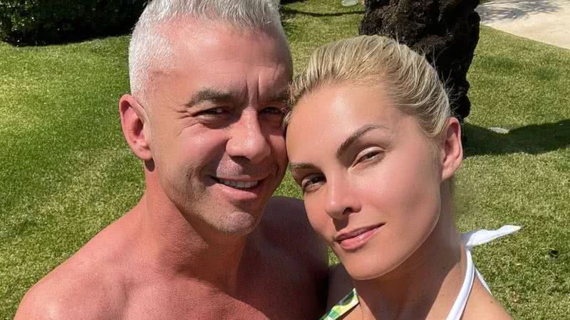 Com pouca roupa, Ana Hickmann e o marido ostentam barrigas saradíssimas em dia de sol: "Casalzão" - Reprodução/Instagram