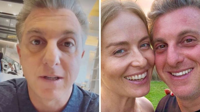 Luciano Huck revela momento em que apaixonou por Angélica: "Ela estava namorando e eu também" - Reprodução/Instagram