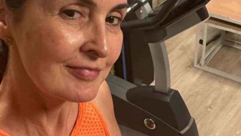 Fátima Bernardes improvisa treino às vésperas de cirurgia delicada: "Só posso caminhar" - Reprodução/Instagram