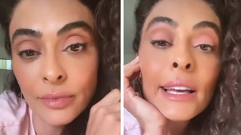 Após fãs repararem em mancha no corpo de Juliana Paes, atriz se explica: “Foi uma queimadura muito feia” - Reprodução/Instagram