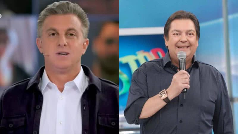 No 'Domingão', Luciano Huck vai contra TV Globo e quebra protocolo com homenagem a Faustão: "Sou fã" - Reprodução/TV Globo