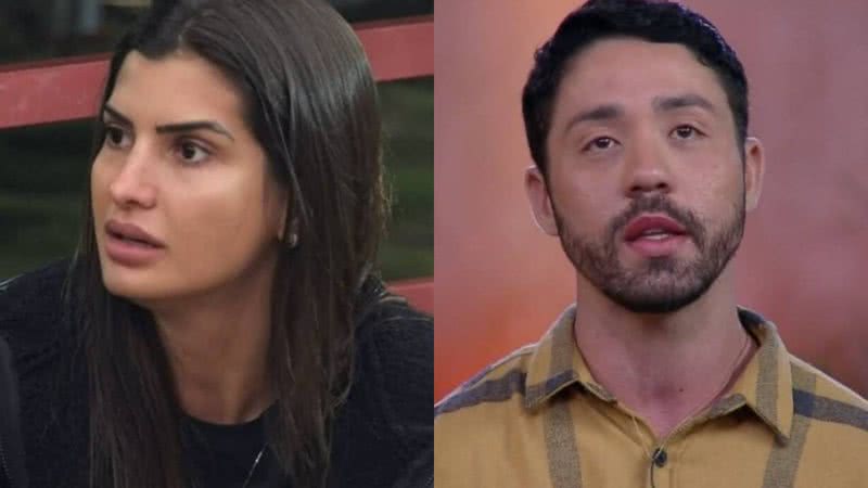 A Fazenda 13: Marina Ferrari pula do barco e revela que irá se afastar de Rico: "Prejudica meu jogo" - Reprodução/Record TV